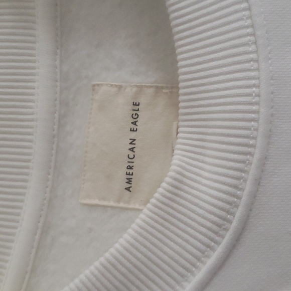 American Eagle girls white sweater with embroidery. - Picture 2 of 5